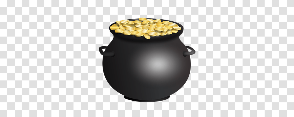 Pot Of Gold Finance, Jar, Pottery, Lamp Transparent Png