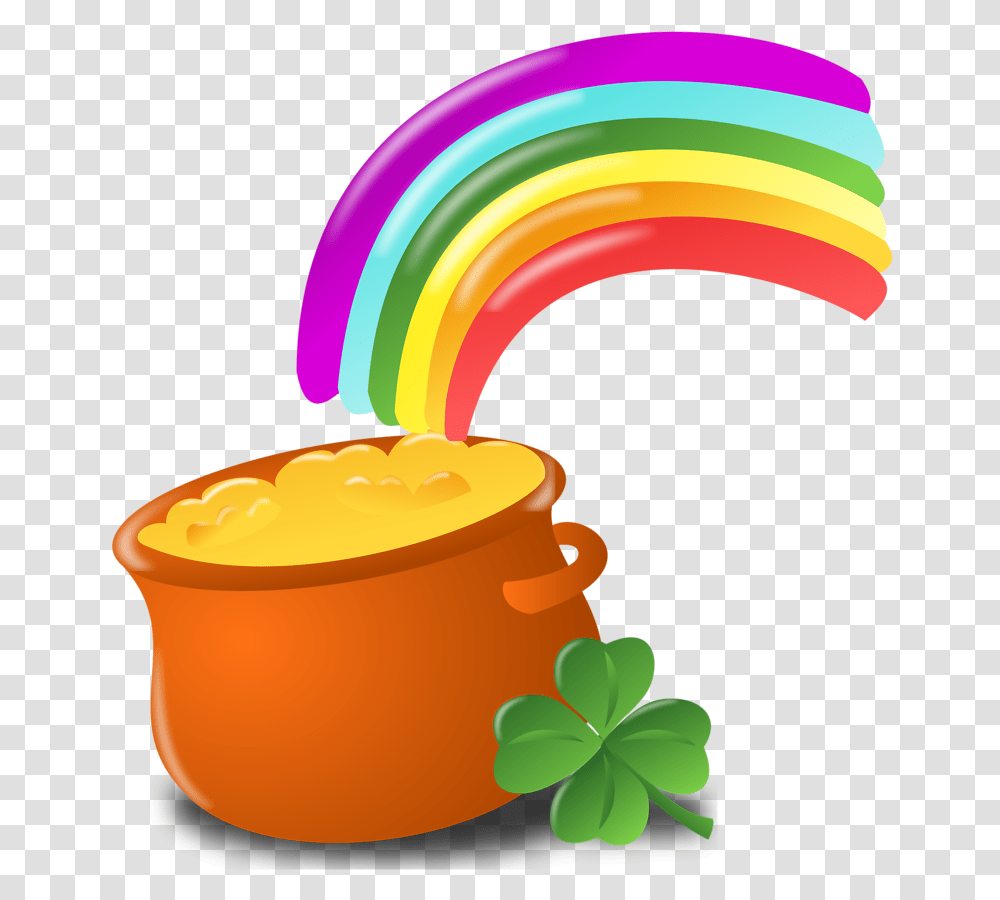 Pot Of Gold Clipart No Background Clipartfest 2 Wikiclipart St Patricks Day, Lamp, Bowl, Food Transparent Png