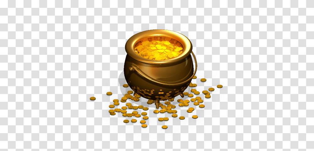 Pot Of Gold Image Pot Of Gold, Treasure, Medication, Pill, Bowl Transparent Png