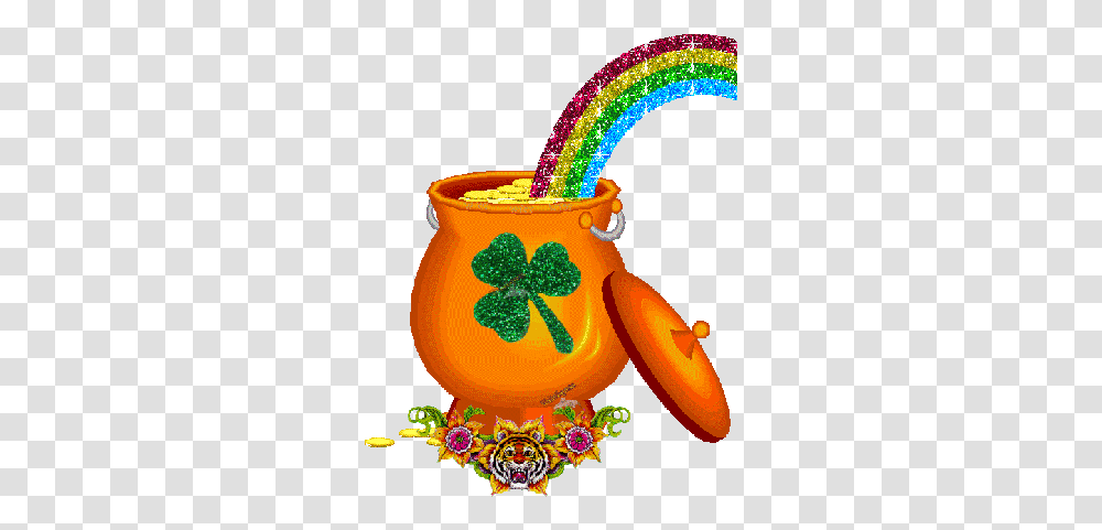 Pot Of Gold Pot Of Gold At The End, Jar, Animal, Vase, Pottery Transparent Png