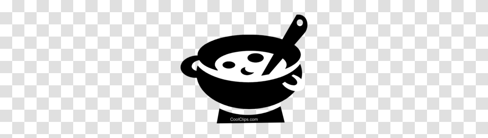 Pot Of Gumbo Clipart, Stencil, Logo, Trademark Transparent Png