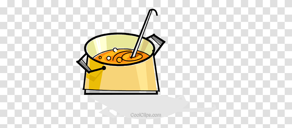 Pot Of Soup Royalty Free Vector Clip Art Illustration, Beverage, Drink, Bowl, Label Transparent Png