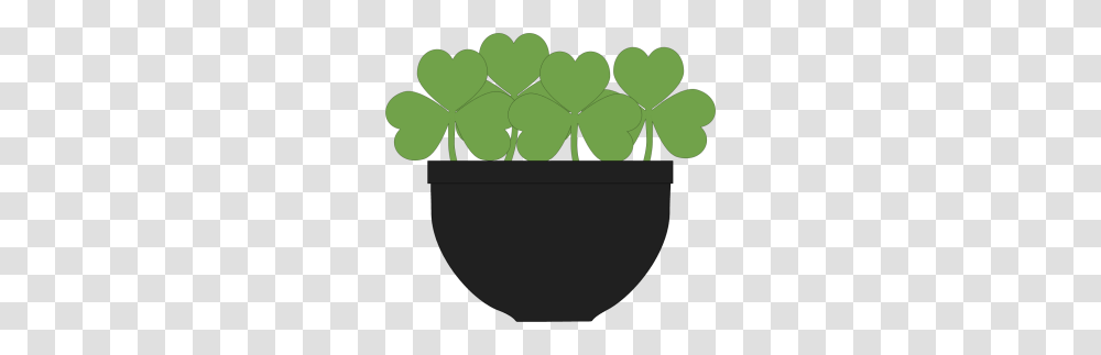 Pot Plant Clipart Shamrocks, Potted Plant, Vase, Jar, Pottery Transparent Png