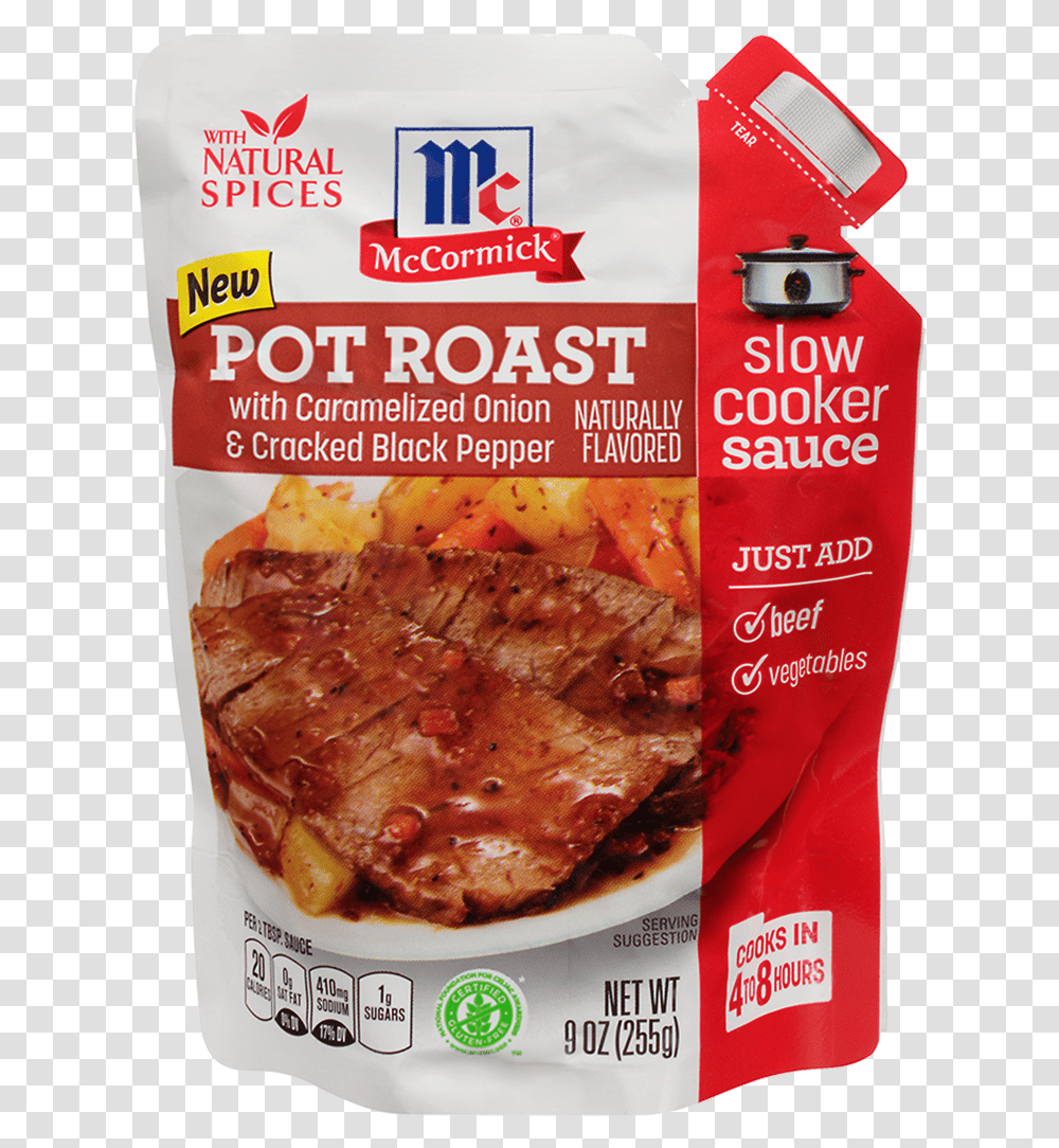 Pot Roast Slow Cooker Sauce Gosht, Food, Pork, Burger, Pizza Transparent Png