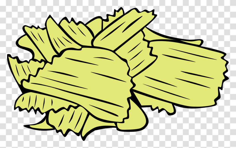 Potato Chip Lays Food Frying, Hand, Plant Transparent Png
