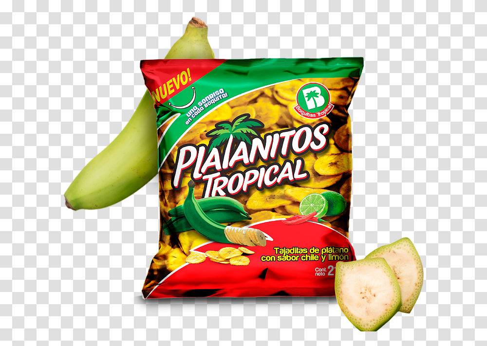 Potato Chip, Plant, Food, Fruit, Banana Transparent Png