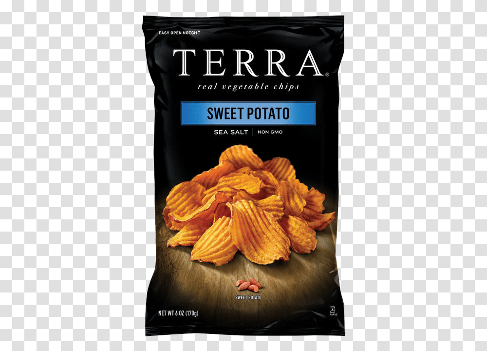 Potato Chip Terra Sweet Potato Chips Sea Salt, Plant, Animal, Invertebrate, Clam Transparent Png