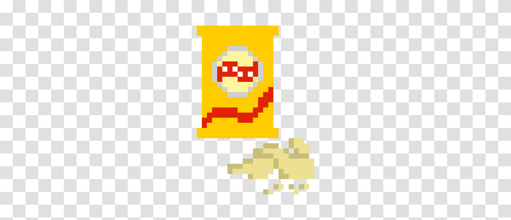 Potato Chips Pixel Art Maker, Pac Man Transparent Png