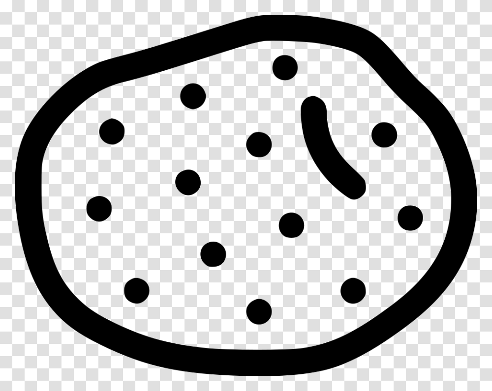 Potato Circle, Texture, Polka Dot, Food, Oval Transparent Png