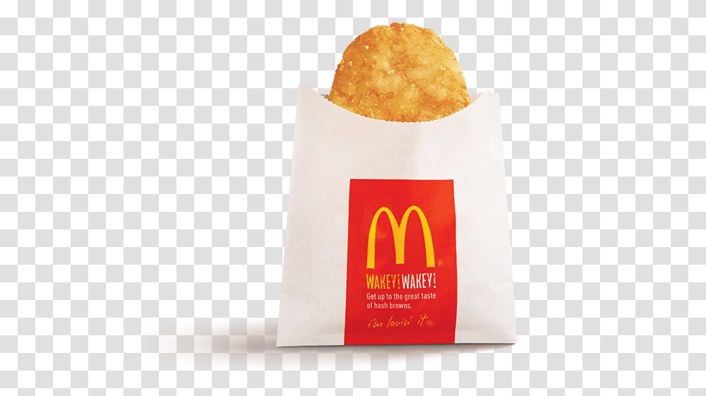 Potato Hash Brown Mcdonalds, Food, Bag, Bread, Snack Transparent Png