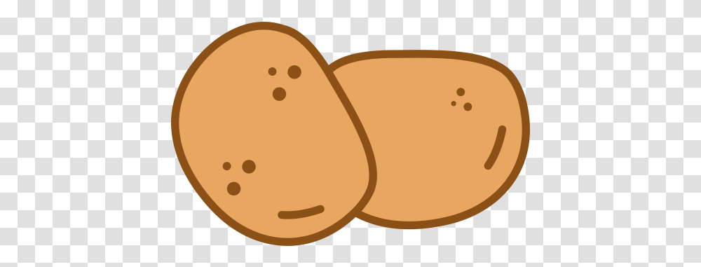 Potato Icon And Svg Vector Free Download Language, Sweets, Food, Bread, Bun Transparent Png