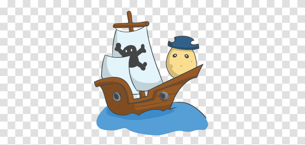 Potato Pirates On Twitter Set Sail To Find Jack Sparrow Https, Vehicle, Transportation, Adventure, Leisure Activities Transparent Png
