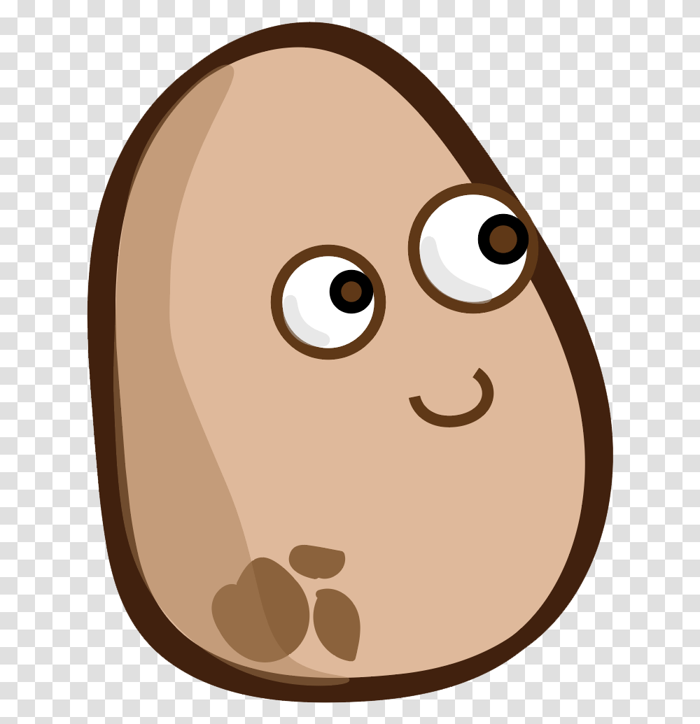Potato With Face, Food, Plant, Egg, Sweets Transparent Png