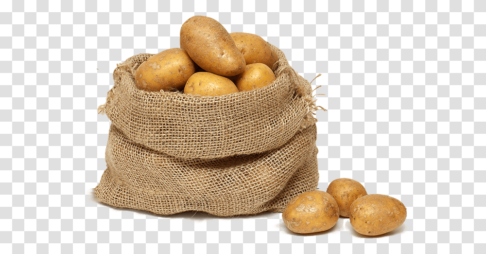 Potato Yukon Gold Potato, Hat, Apparel, Sack Transparent Png