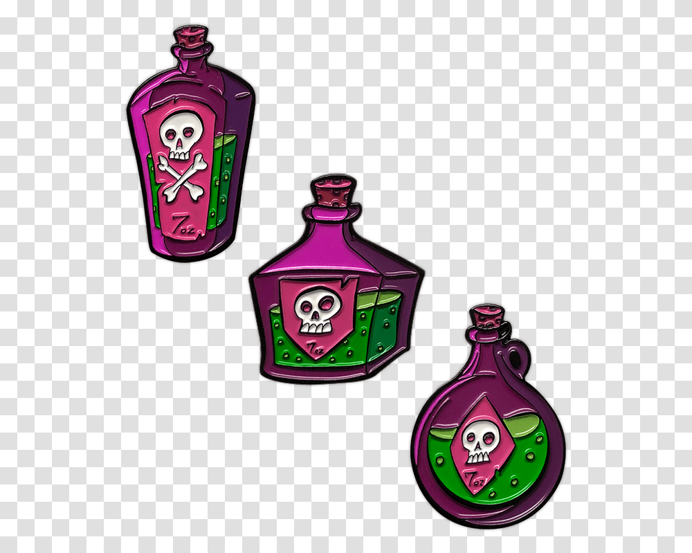 Potions Enamel Pin Set Decorative, Liquor, Alcohol, Beverage, Drink Transparent Png