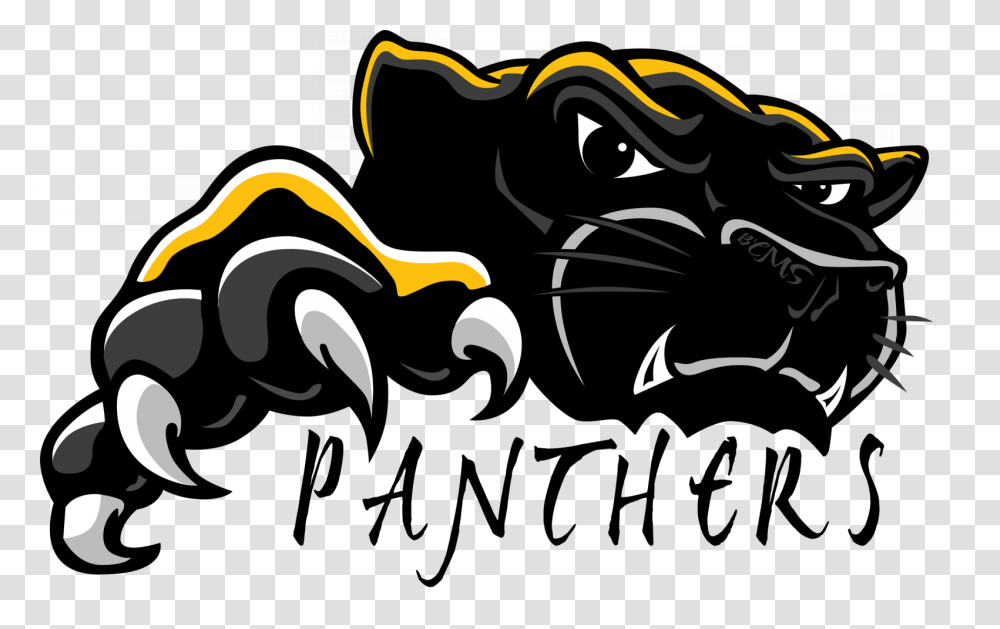 Potomac Middle School Black Panther Cougar Panther Pride Drive, Hook, Claw, Poster, Advertisement Transparent Png