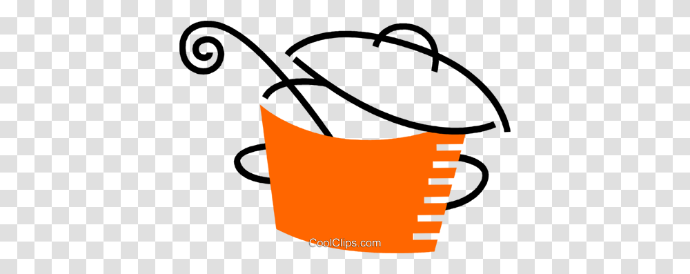 Pots And Pans Royalty Free Vector Clip Art Illustration, Cup, Bow, Bucket, Measuring Cup Transparent Png