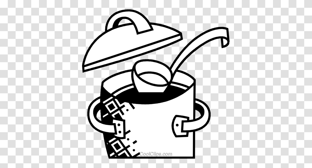 Pots And Pans Royalty Free Vector Clip Art Illustration, Lawn Mower, Tool, Coffee Cup, Tin Transparent Png