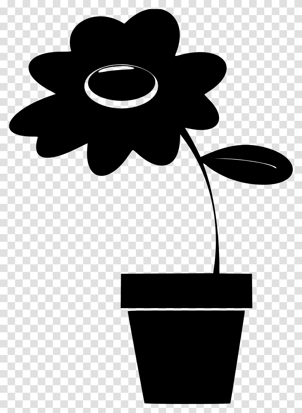Potted Plant 4 Clip Arts Clip Art, Gray, World Of Warcraft Transparent Png
