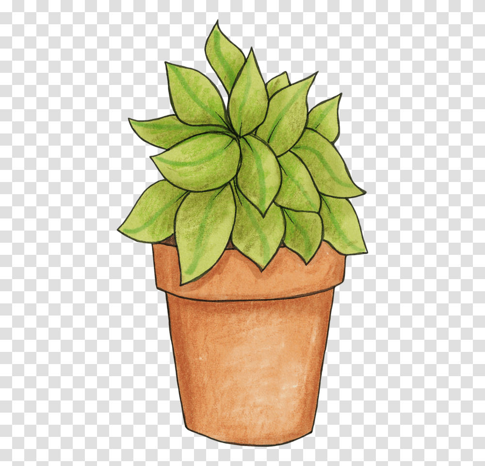 Potted Plant My Cute Garden Clip Art Free Motion, Leaf Transparent Png