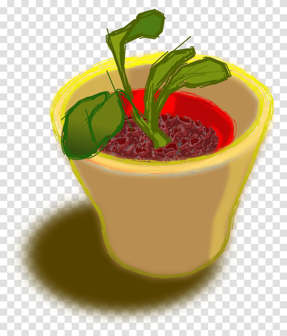 Potted Plant Vegetable Clipart Clip Art, Beverage, Bowl, Meal, Food Transparent Png