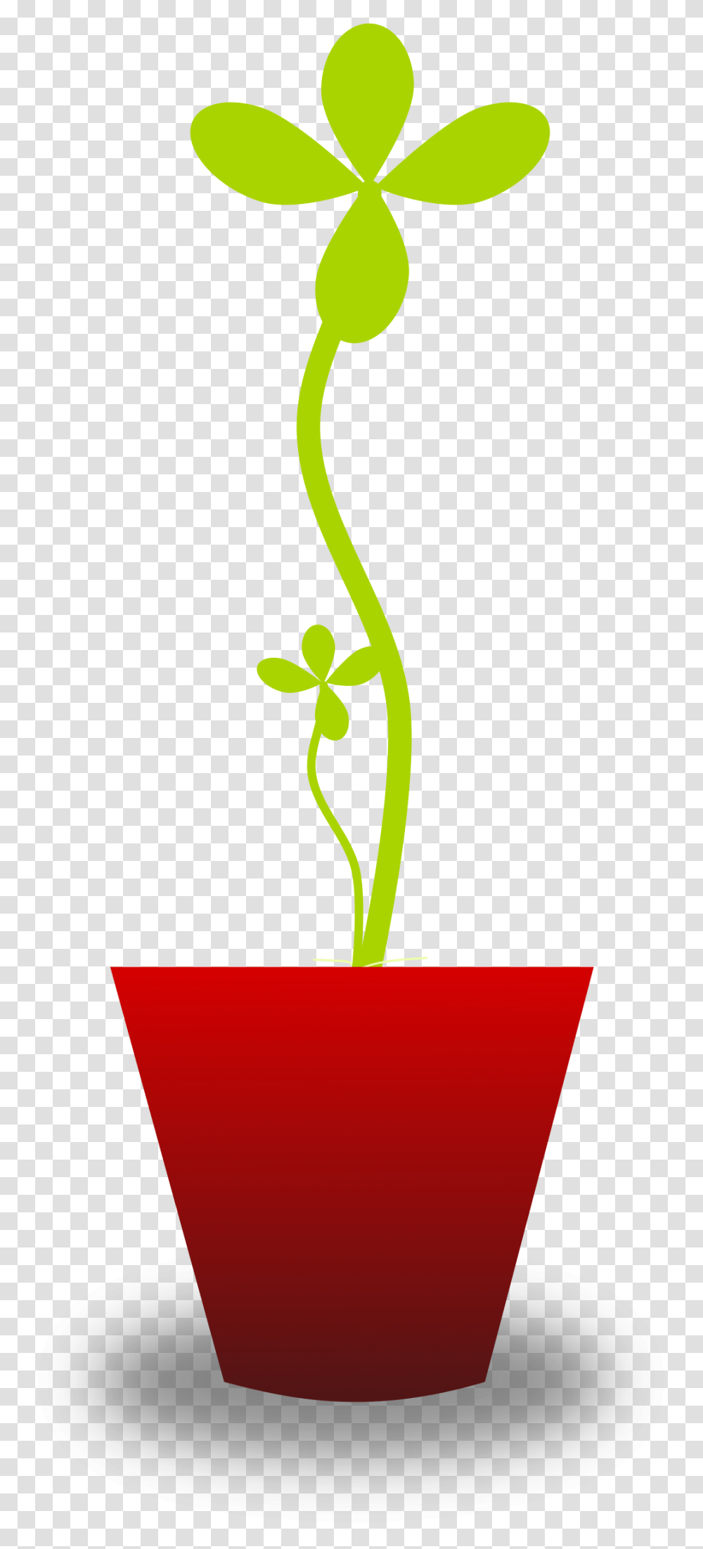 Potted Plants Clipart Sapling, Flower, Blossom, Sprout Transparent Png