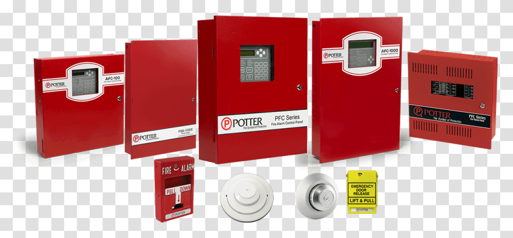 Potter Smoke And Fire Alarm Installer In Texas Src Potter Afc Fire Alarm, Mailbox, Letterbox, Gas Pump, Machine Transparent Png