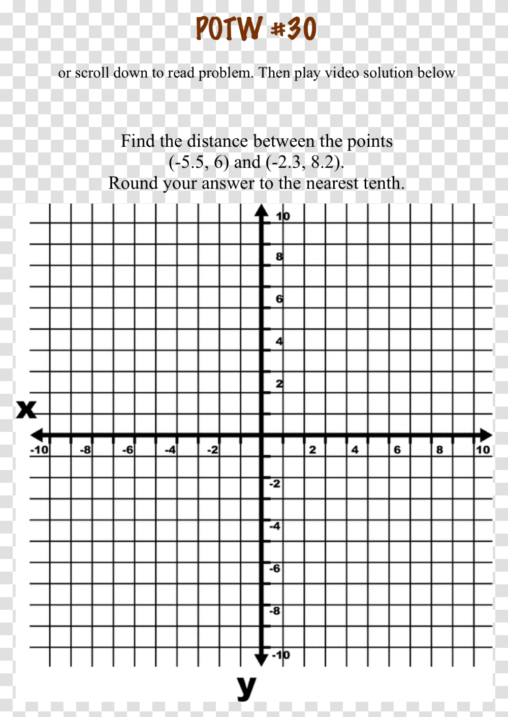 Potw Embeddedmath Com Graph, Number, Word Transparent Png