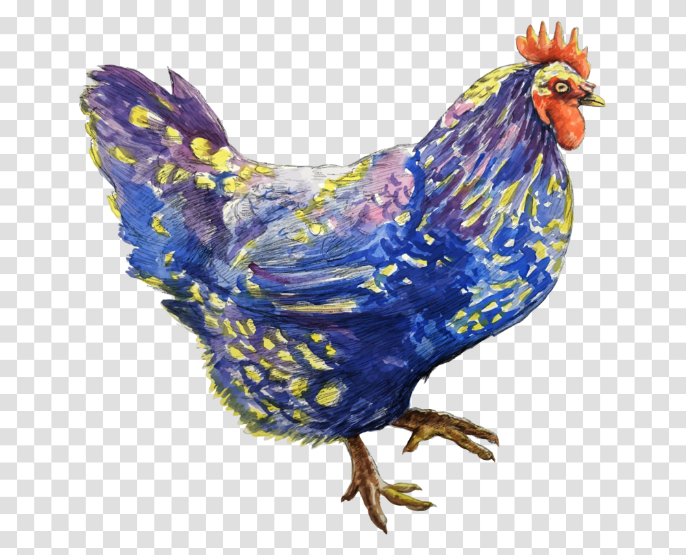 Poultrylivestockfowl Chicken, Bird, Animal, Rooster, Cock Bird Transparent Png