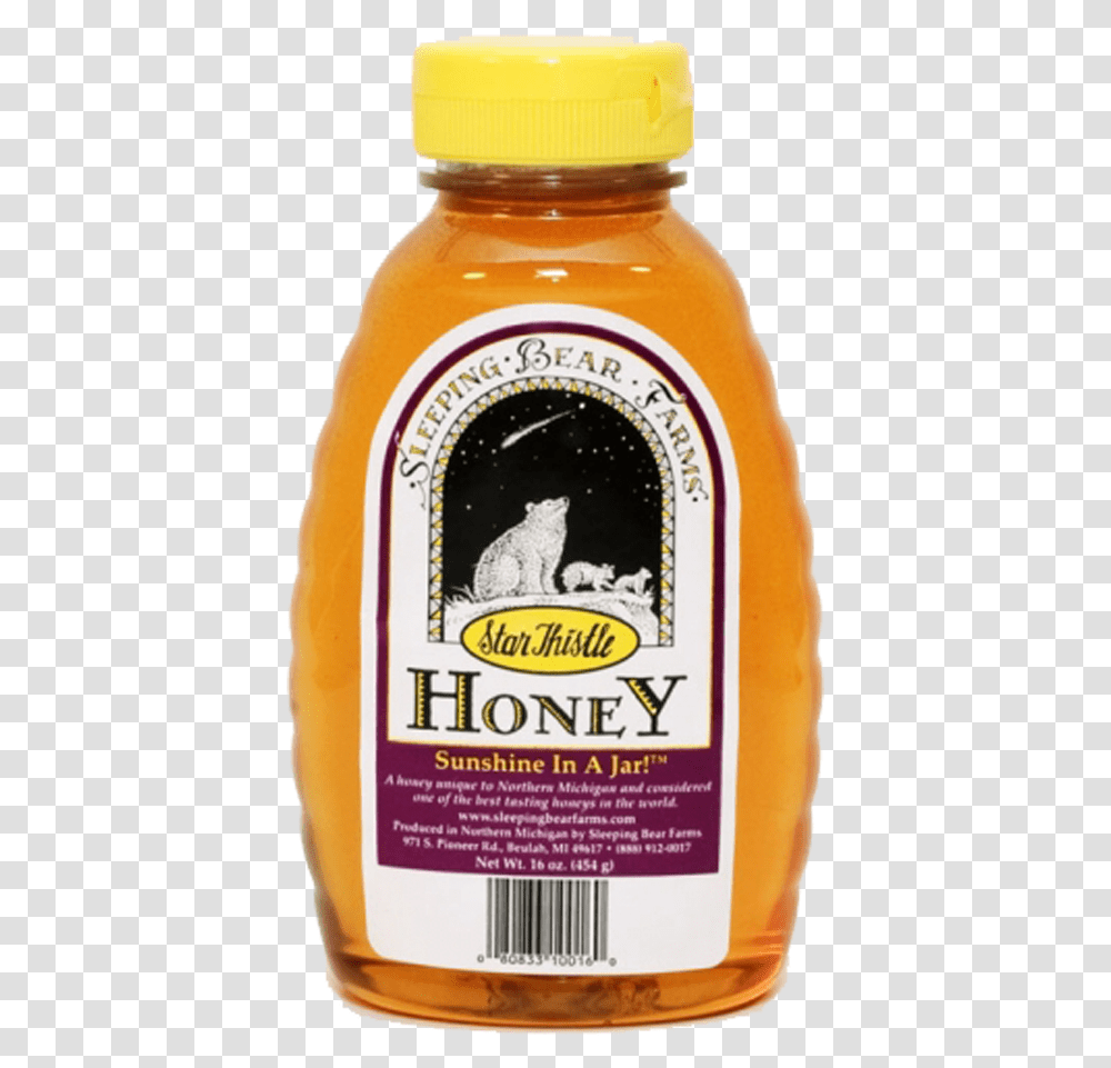 Pound Honey Jar Sleeping Bear Farms, Beverage, Alcohol, Liquor, Bottle Transparent Png