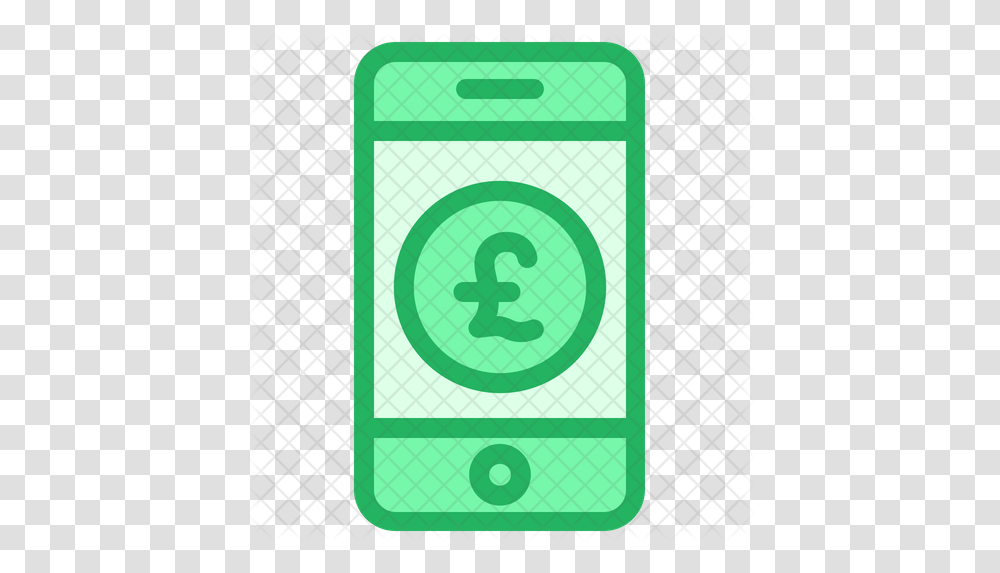 Pound Mobile Icon Illustration, Phone, Electronics, Mobile Phone, Cell Phone Transparent Png