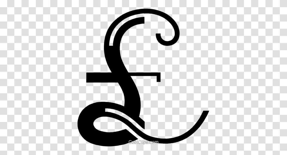 Pound Sterling Symbol Royalty Free Vector Clip Art Illustration, Number, Alphabet, Cross Transparent Png