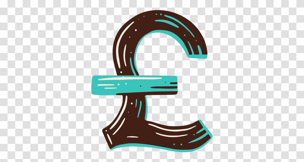 Pound Symbol Hand Drawing Element Clip Art, Text, Alphabet, Hook, Number Transparent Png