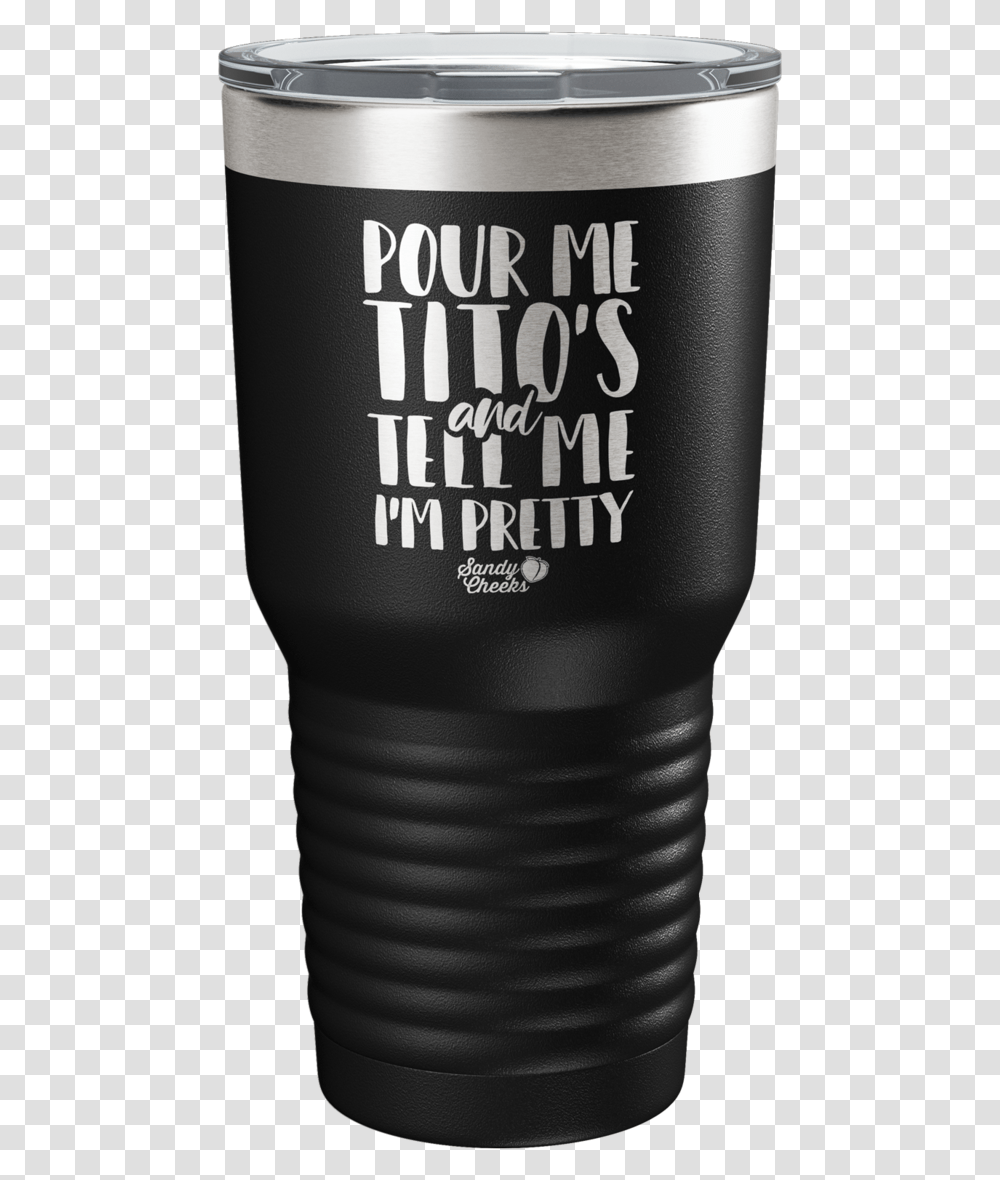 Pour Me Tito's And Tell Me I'm Pretty Laser Etched Trump Punisher Black And White, Beer, Alcohol, Beverage, Drink Transparent Png