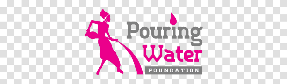 Pouring Water Foundation - Health Awareness To The Less Graphic Design, Plant, Petal, Flower, Purple Transparent Png