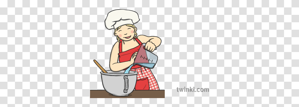 Pouring Water In A Bowl Illustration Twinkl Cooking With Water Clipart, Washing, Chef, Cleaning Transparent Png