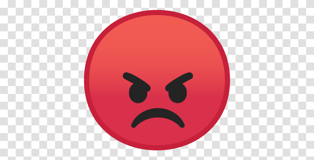 Pouting Face Emoji Meaning With Circle, Pac Man, Plant, Bowl Transparent Png