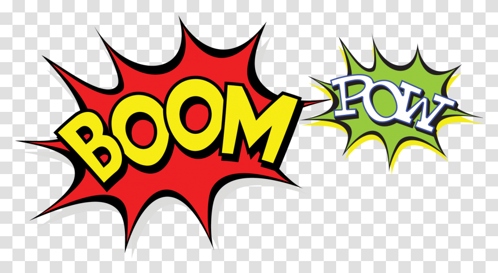Pow Boom Boom Pow, Batman Logo, Poster, Advertisement Transparent Png