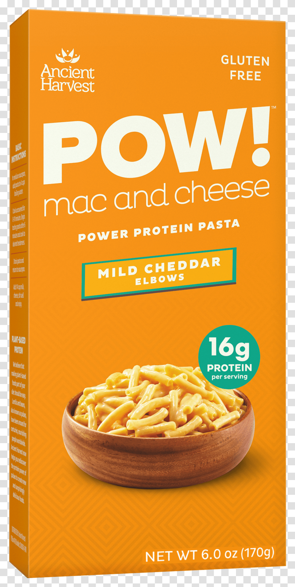 Pow Mac And Cheese, Advertisement, Poster, Food, Fries Transparent Png