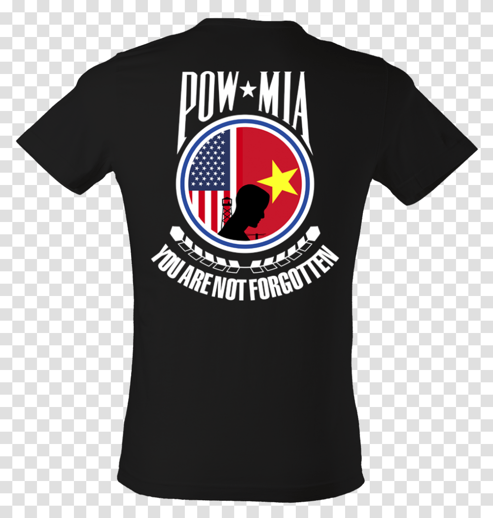 Pow Mia Flag, Apparel, T-Shirt, Sleeve Transparent Png