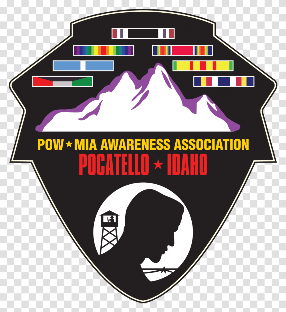 Pow Mia, Logo, Label Transparent Png