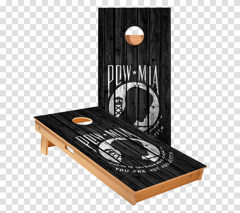 Pow Mia Regulation Cornhole Boards Bag Toss Game Set Baggo Board Designs, Tabletop, Furniture, Wood, Sport Transparent Png