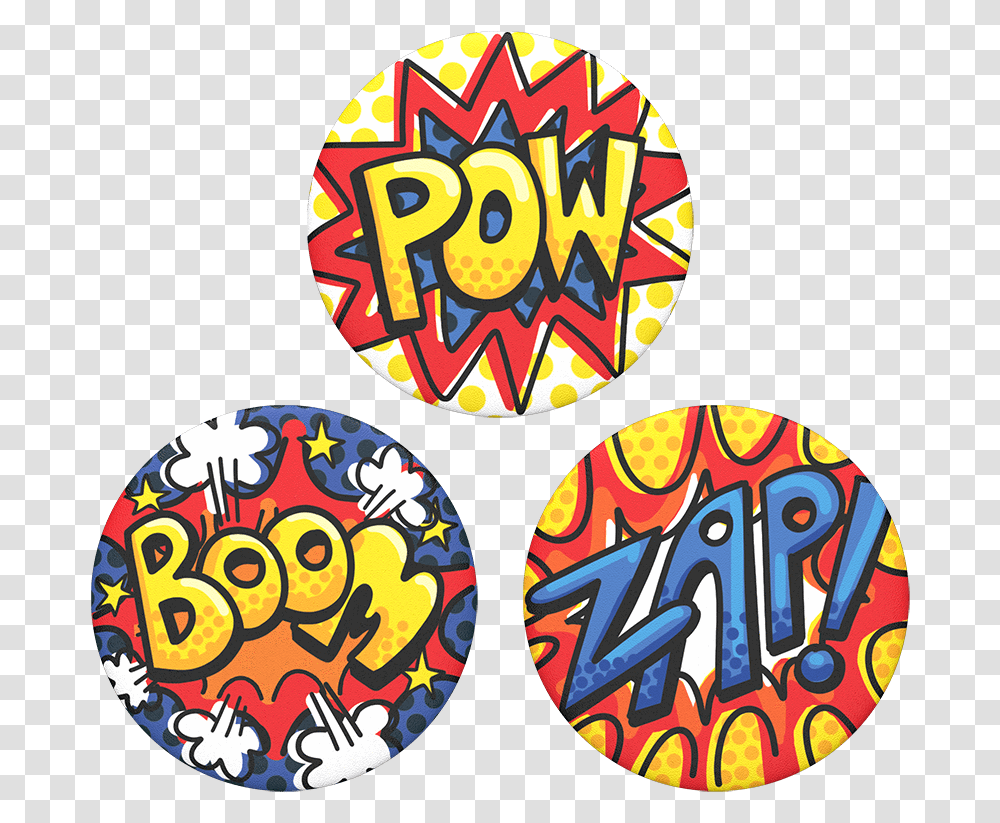 Pow Popsocket, Label, Sticker, Logo Transparent Png