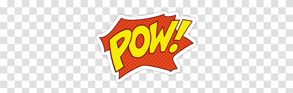 Pow Sticker With Images Hero Poster Love Stickers Capitan America Pow, Label, Text, Food, Word Transparent Png