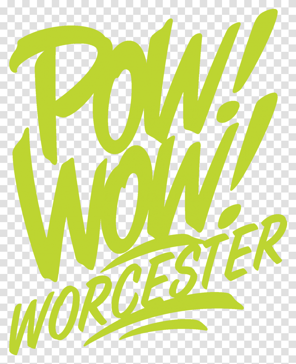 Pow Wow Worcester Logo, Alphabet, Word, Bazaar Transparent Png