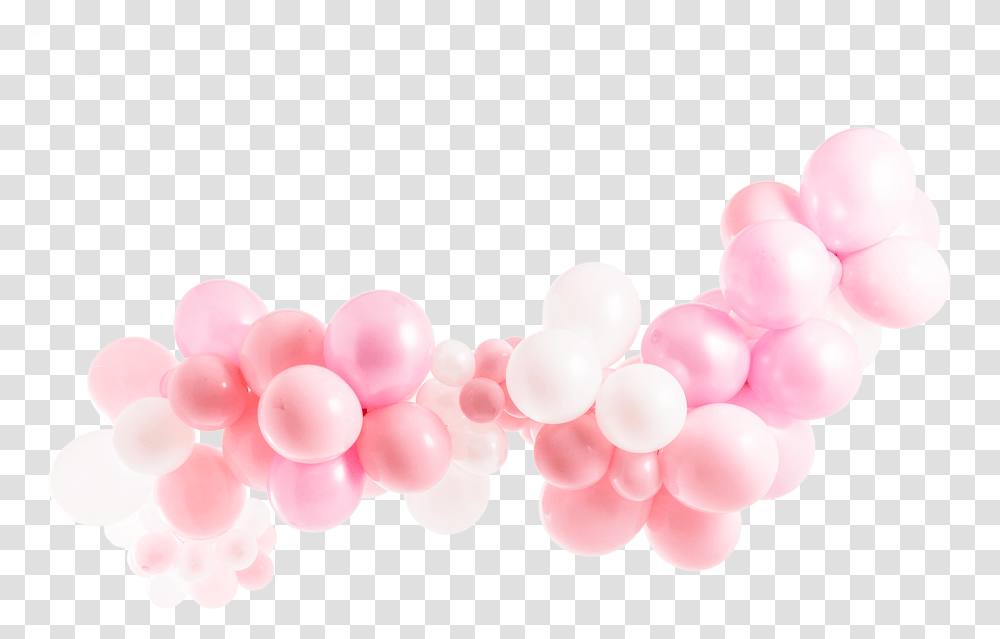 Powder Pink Balloon Garland Kit Balloon Garland Clipart Transparent Png
