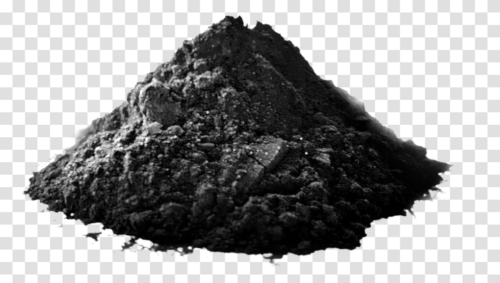 Powdered Charcoal Activated Charcoal Powder, Nature, Rock, Soil, Mountain Transparent Png