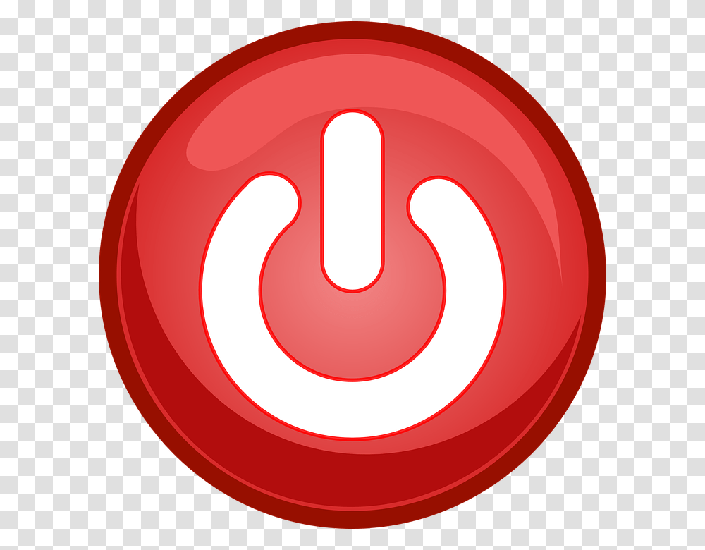 Power Button Off On Red Counter Strike Source Icon, Number, Logo Transparent Png