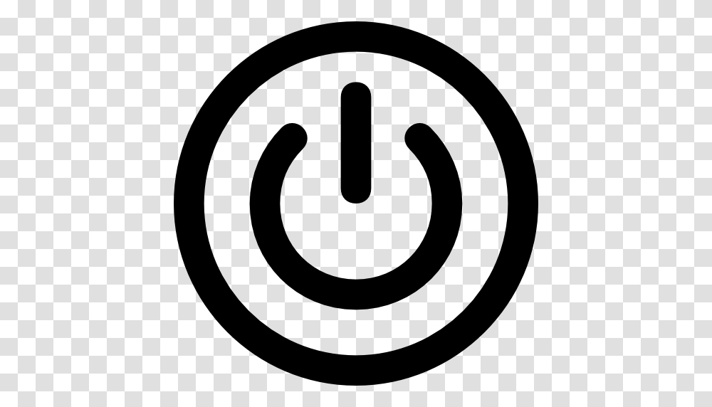 Power Button Symbol, Logo, Trademark, Tape, Sign Transparent Png