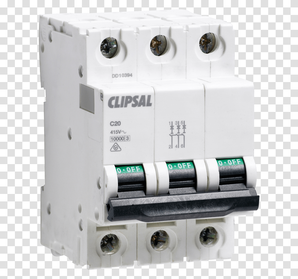Power Circuit Breaker Circuit Breaker 20a 3 Pole, Electrical Device, Fuse, Switch Transparent Png
